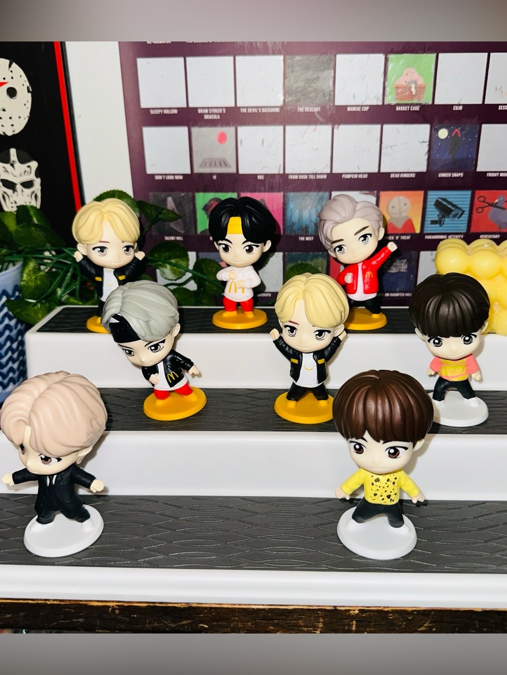 BTS Kpop McDonald’s Happy Meal Toy Figure Bundle
